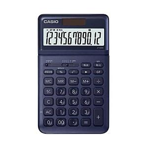 CASIO(カシオ) スタイリッシュ電卓（12桁）　JF-S200-NY-N　ネイビー