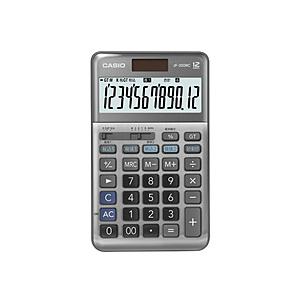 CASIO(カシオ) 軽減税率計算対応電卓 JF-200RC-N [W税率対応 /12桁] 【軽減税...