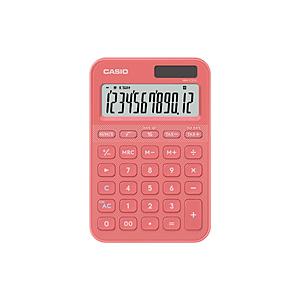 CASIO(カシオ) デザイン電卓  コーラル MW-C20D-CL-N ［12桁］