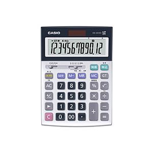 CASIO(カシオ) 本格実務電卓(日数・時間計算)  シルバー DS-20DD-N ［12桁］