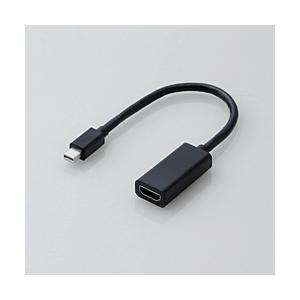 ELECOM(エレコム) miniDisplayPort変換アダプタ/HDMI/ブラック AD-MD...