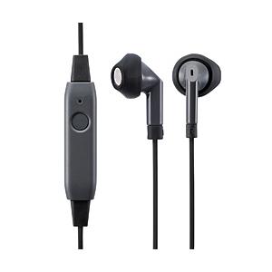 ELECOM(エレコム) LBT-F10IXBK【リモコン・マイク対応】 ブルートゥースイヤホン イ...