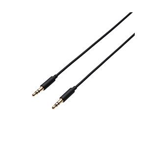 ELECOM(エレコム) AUXケーブル/φ35オス-φ35オス/スリム/0.5m AX-35M05...