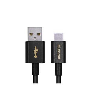 ELECOM(エレコム) スマートフォン用USBケーブル USB(A-C) 認証品 やわらか耐久 0...