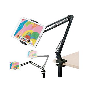 ELECOM(エレコム) タブレット用スタンド/Zアーム型スタンド/ブラック TB-DSZARMBK...