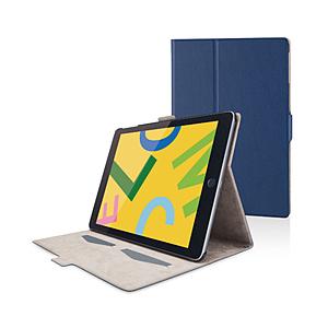 ELECOM(エレコム) iPad 10.2/ソフトレザー/フリーアングル/スリープ対応/ネイビー ...