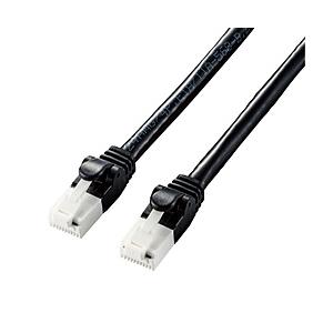 ELECOM(エレコム) LANケーブル  ブラック LD-GPAT/BK50 ［5m /カテゴリー...