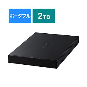 ESD-EJ2000GBKR SSD 外付け 2TB USB3.2 Gen1 読出最大400MB/秒...