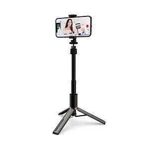 ELECOM(エレコム) スマートフォン用三脚 自撮り棒 2way 高耐荷重  ブラック P-STS...