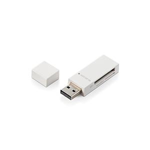 ELECOM(エレコム) MR-D205WH カードリーダー スティックタイプ USB2.0対応 S...