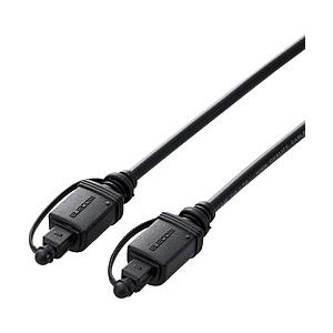 ELECOM(エレコム) 1.5m 光デジタルケーブル オーディオケーブル 角型-角型【サウンドバー...
