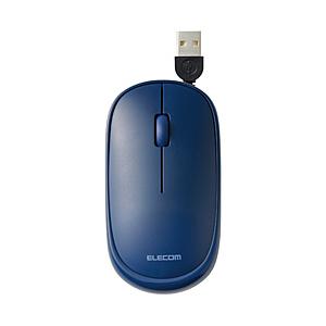 ELECOM(エレコム) マウス Slint(Chrome/Mac/Windows11対応) ブルー M-TM10UBBU ［BlueLED /有線 /4ボタン /USB］｜y-sofmap