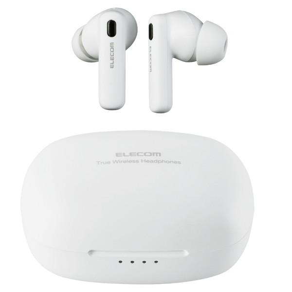 ELECOM(エレコム) 完全ワイヤレスイヤホン  ホワイト LBT-TWS13WH ［ワイヤレス(...