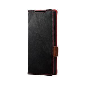 ELECOM(エレコム) Google Pixel 6a/レザーケース/手帳型/ステッチ/耐衝撃/磁...