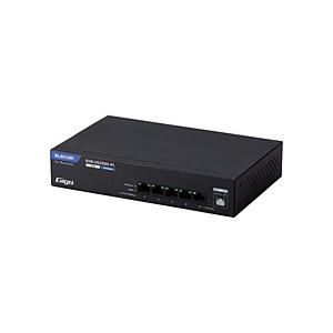 ELECOM(エレコム) スイッチングハブ [5ポート /1Giga対応 /PoE給電 /電源内蔵]...