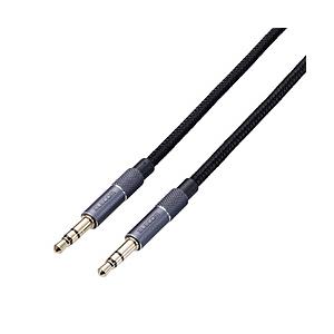 ELECOM(エレコム) 50cm ステレオミニプラグ AUX オーディオケーブル φ3.5mm 高...