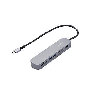 ［USB-C オス→メス カードスロットｘ2 / HDMI / USB-Aｘ2 / USB-Cｘ2］...