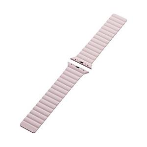 ELECOM(エレコム) Apple Watch用マグネットバンド（41/40/38mm）  ピンク...