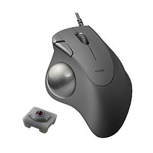 ELECOM(エレコム) マウス トラックボール「IST」 人工ルビーモデル(Chrome/Mac/...
