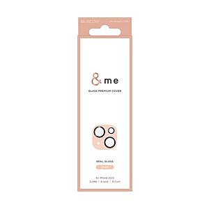 ELECOM(エレコム) iPhone 15/15 Plus カメラレンズカバー ガラス ＆Me パ...