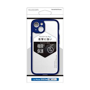 ELECOM(エレコム) iPhone 15（6.1インチ） ハイブリッドケース TOUGH SLI...