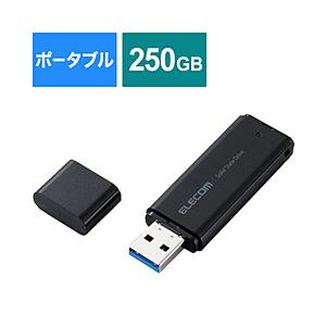 ELECOM(エレコム) ESD-EYB0250GBK 外付けSSD USB-A接続 PS5/PS4...