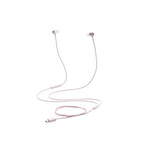 ELECOM(エレコム) イヤホン カナル型 Type-C  ピンク EHP-DF14CMPN ［U...