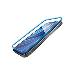 iPhone 16 / 15 ガラスフィルム 高透明 ブルーライトカット 強化ガラス ゴリラ 薄型 ...