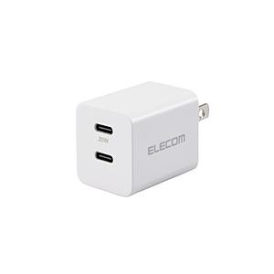 USB Type-C コンセント 充電器 PD 20W 急速充電 USB-C ×2 折りたたみプラグ...