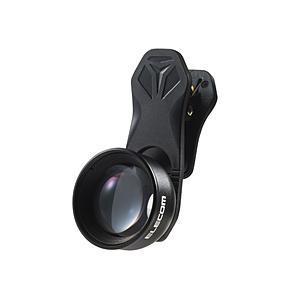 ELECOM(エレコム) セルカレンズ 望遠レンズ 2倍 ブラック   P-SLZ2XBK