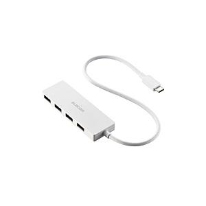 ELECOM(エレコム) U3HC-H041XWH USB-C → USB-A 変換ハブ 30cm(...