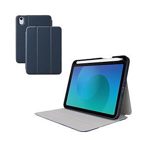 ELECOM(エレコム) iPad mini（A17 Pro / 第6世代）用 フラップケース 衝撃...