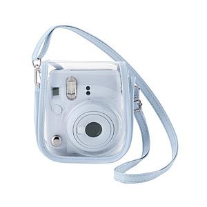 ELECOM(エレコム) チェキケース instax mini 12専用 クリア カメラケース マグ...