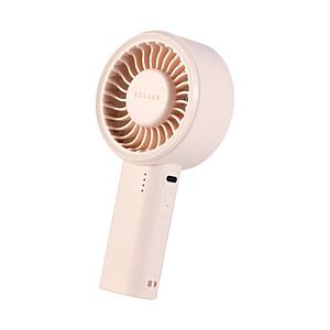 ELECOM(エレコム) ハンディファン 携帯扇風機 コンパクト 大風量 5段階風量 USB Typ...