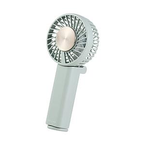 ハンディファン 携帯扇風機 冷却プレート付き ペルチェ 首掛け 卓上 折り曲げスタンド 3段階風量 ...