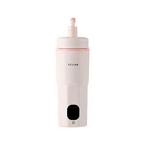 電気ケトル ポータブル 小型 400ml 白湯モード搭載 6段階温度調節 調乳にも使用可能 保温・タ...
