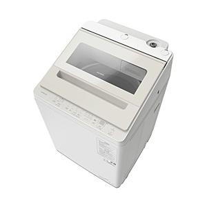 HITACHI(日立) 全自動洗濯機 ビートウォッシュ サテンベージュ BW-V80M-C ［洗濯8...