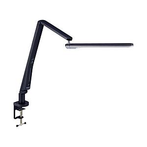 Panasonic(パナソニック) LEDデスクスタンド　クランプタイプ  ブラック仕上×シルバー ...