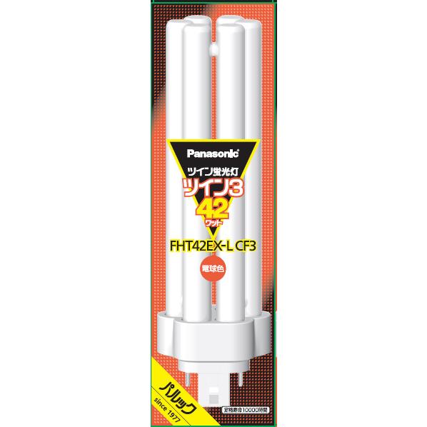 Panasonic(パナソニック) ツイン蛍光灯 ツイン3（6本束状ブリッジ） 42形 電球色  電...