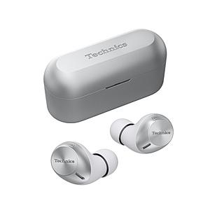 TECHNICS 完全ワイヤレスイヤホン  シルバー EAH-AZ40M2-S ［ワイヤレス(左右分...