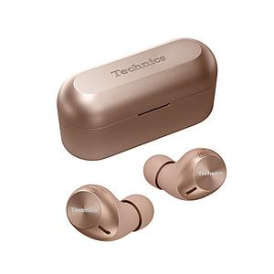 TECHNICS 完全ワイヤレスイヤホン  ローズゴールド EAH-AZ40M2-N ［ワイヤレス(...