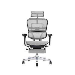 エルゴヒューマン チェア [W700ｘD665ｘH1150〜1315mm] PRO2 Ottoman...