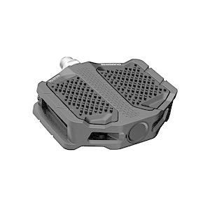 シマノ アルミフラットペダル PD-EF205 ブラック  ブラック