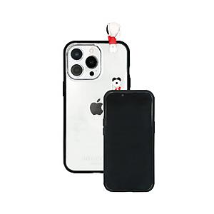グルマンディーズ ピーナッツ フレーム IIII fit Clear iPhone 13 Pro対応ケース SNG-684B