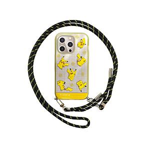 グルマンディーズ iPhone 15 Pro IIII fit ループ ポケットモンスター  ピカチ...