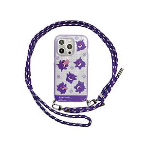 グルマンディーズ iPhone 15 Pro IIII fit ループ ポケットモンスター  ゲンガ...