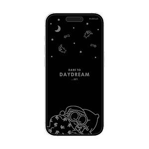 グルマンディーズ iPhone 15 / 15 Pro ガラススクリーンプロテクター ミニオンズ  ...