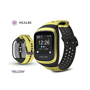 HEALBE HGB3-YW-BK スマートウォッチ HEALBE GoBe3（ヒールビーゴービー3...