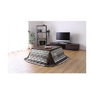 イケヒコ 省スペースこたつ掛布団ニードル　グリーン180×180    ［対応天板サイズ：約75×7...