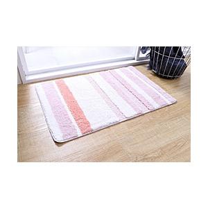 イケヒコ ふわっとストライプマット PK50×75    ［50×75］